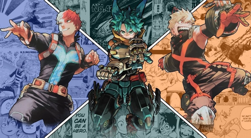 Hình nền anime Học Viện Siêu Anh Hùng cool ngầu