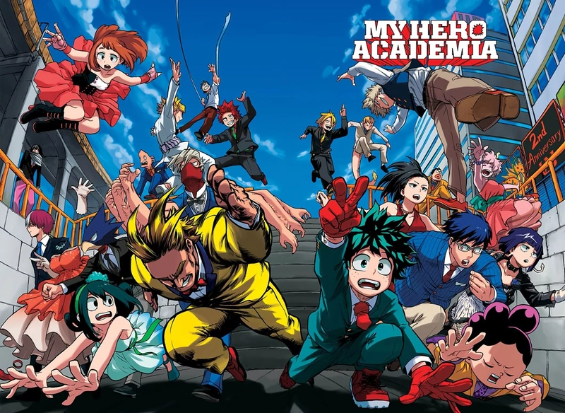 Ảnh Boku no Hero Academia chibi đáng yêu