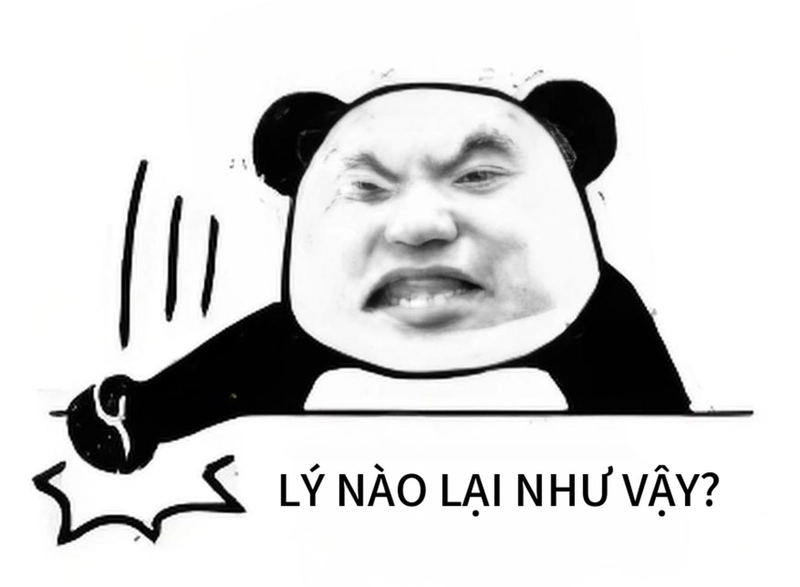 Meme gấu trúc bất ngờ tạo tiếng cười
