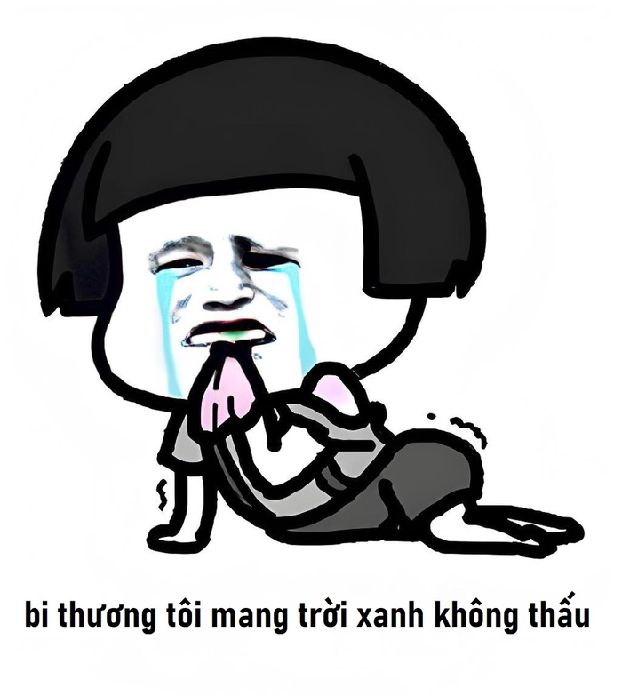 Meme gấu trúc buồn châm biếm