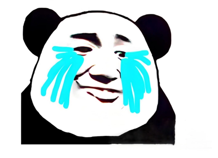 Meme gấu trúc khóc vui nhộn