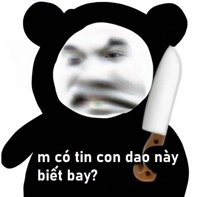 Meme gấu trúc ngang ngược hài lầy lội