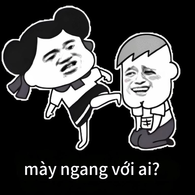 Meme gấu trúc ngang ngược hot trend