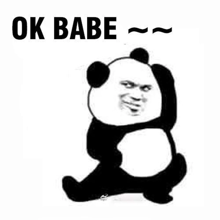 Meme gấu trúc ok châm biếm