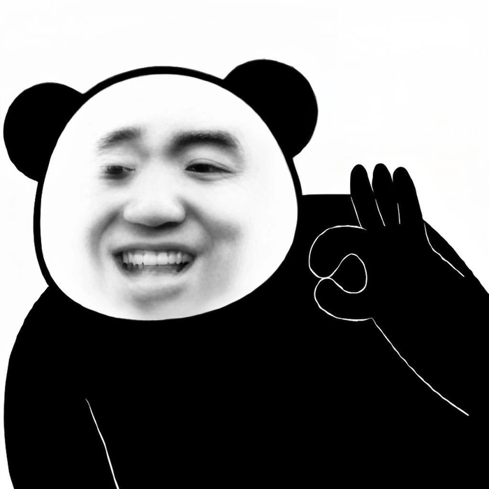 Meme gấu trúc ok cười bể bụng