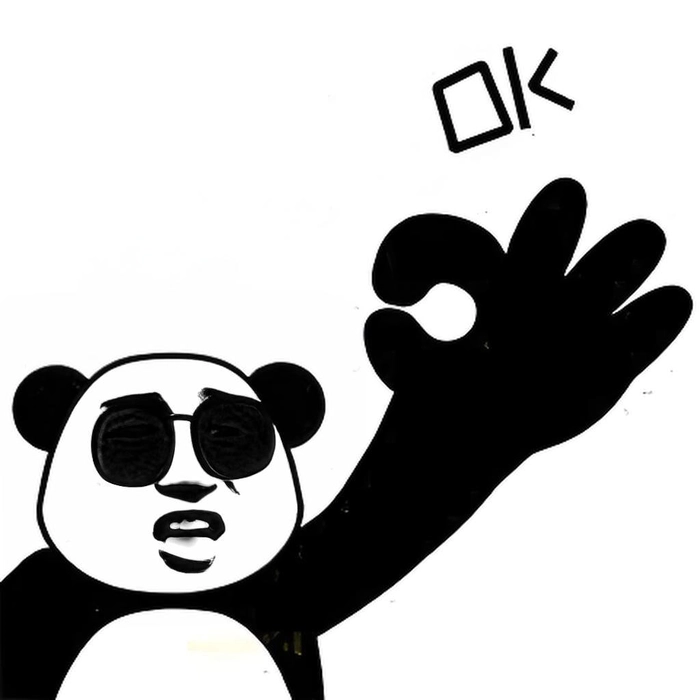 Meme gấu trúc ok siêu hài