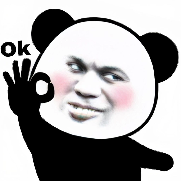 Meme gấu trúc ok viral