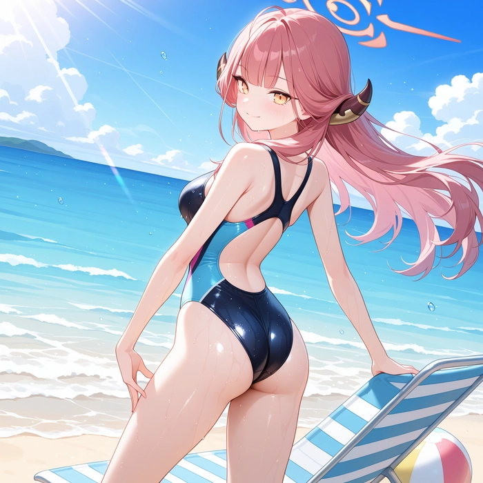Rikuhachima Aru bikini gợi cảm