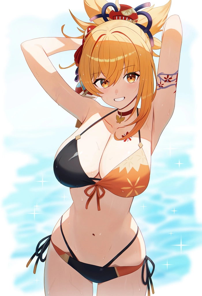 Yoimiya anime bikini lôi cuốn