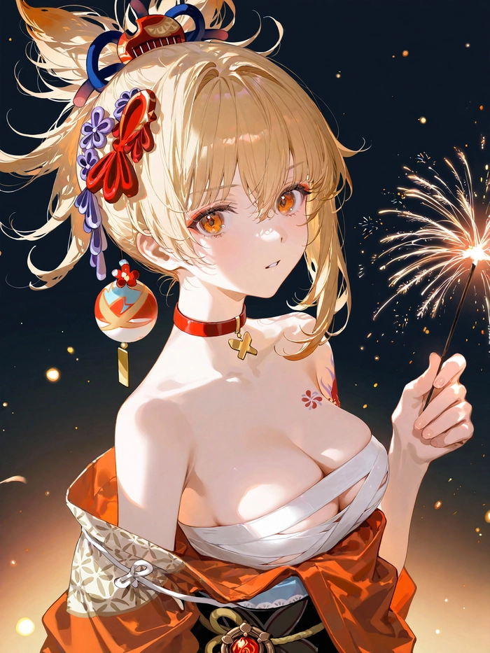 Yoimiya anime phong cách đầy cuốn hút