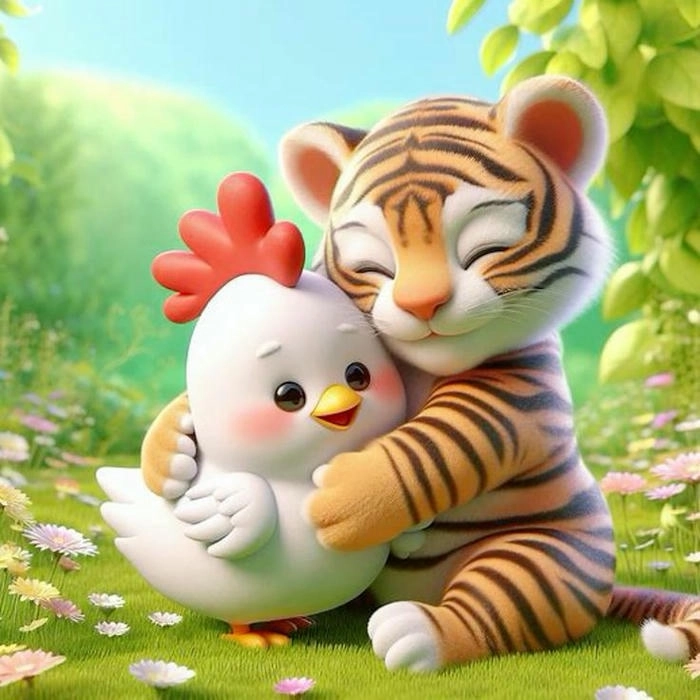 Ảnh 12 con giáp cute cho hình nền