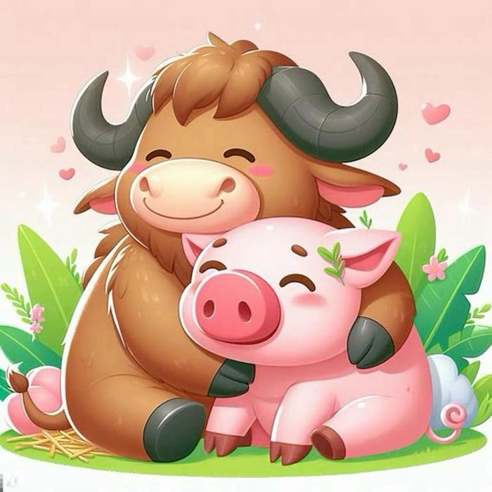 Ảnh 12 con giáp cute hoạt hình