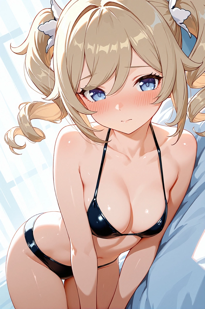 Ảnh Barbara Genshin anime cực dễ thương