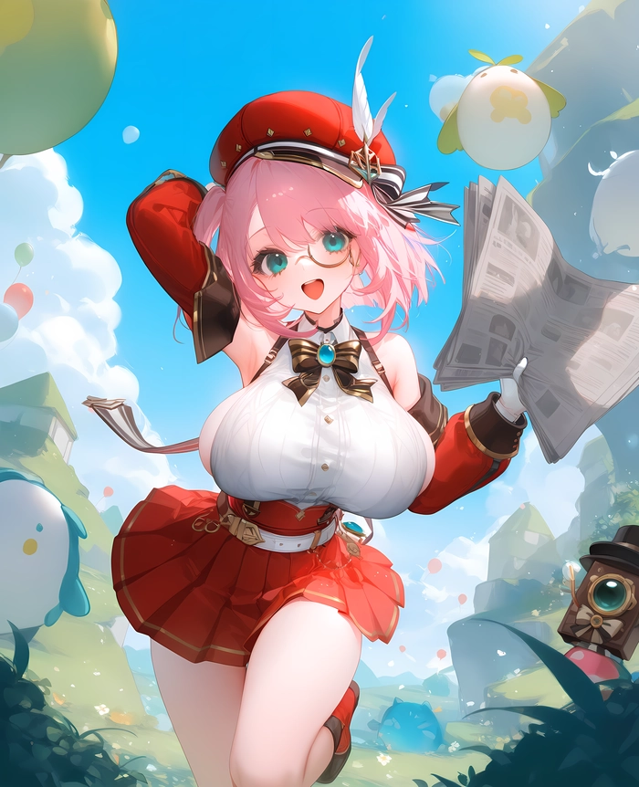 Ảnh Charlotte Genshin cuốn hút mọi ánh nhìn