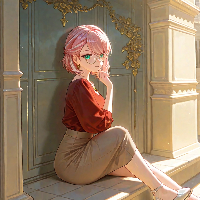 Ảnh Charlotte Genshin đẹp cuốn hút