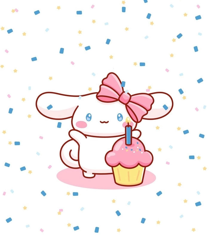 Ảnh Cinnamoroll cute làm hình nền