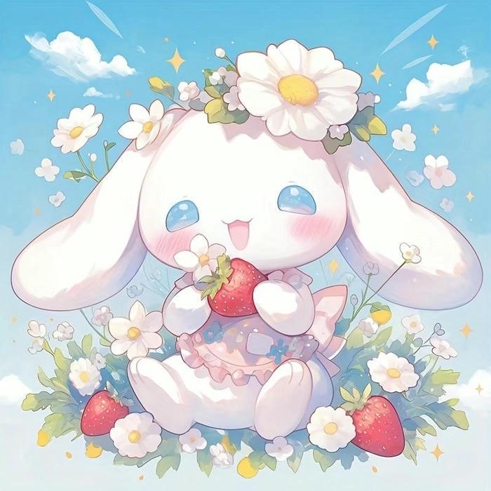 Ảnh Cinnamoroll cute lung linh sắc màu