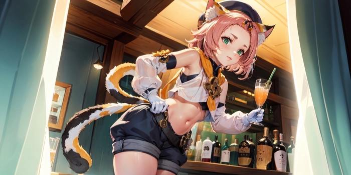 Ảnh Diona Genshin anime đẹp lung linh