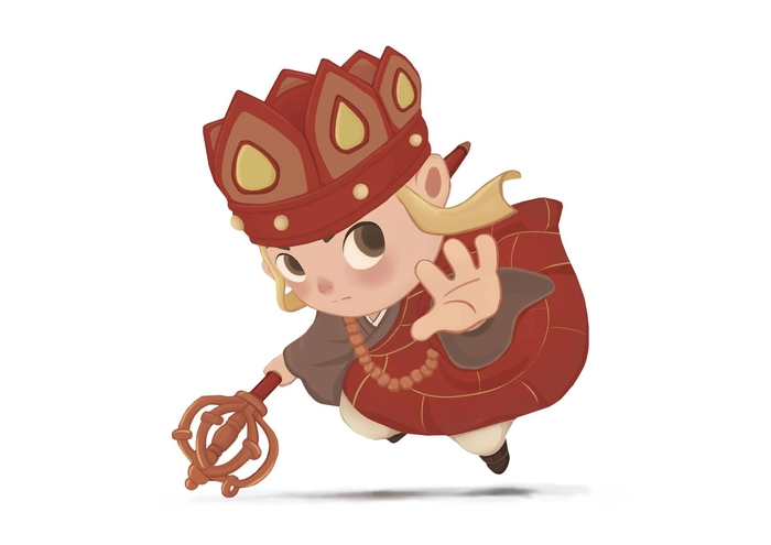 Ảnh Đường Tăng chibi dễ thương