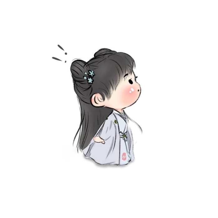 Ảnh Dương Tử chibi đáng yêu tinh nghịch