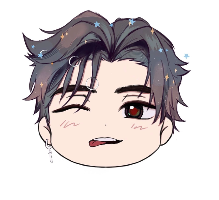 Ảnh Hải Đăng Doo dễ thương phong cách chibi