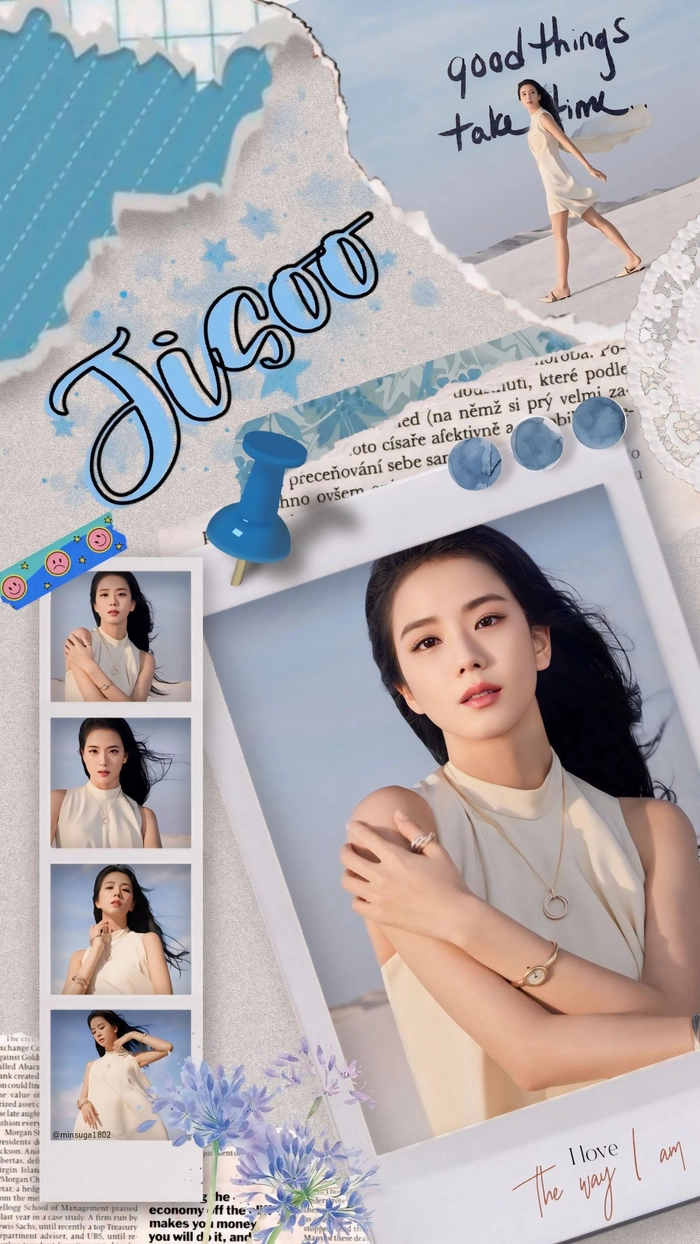 Ảnh Jisoo làm hình nền Blackpink