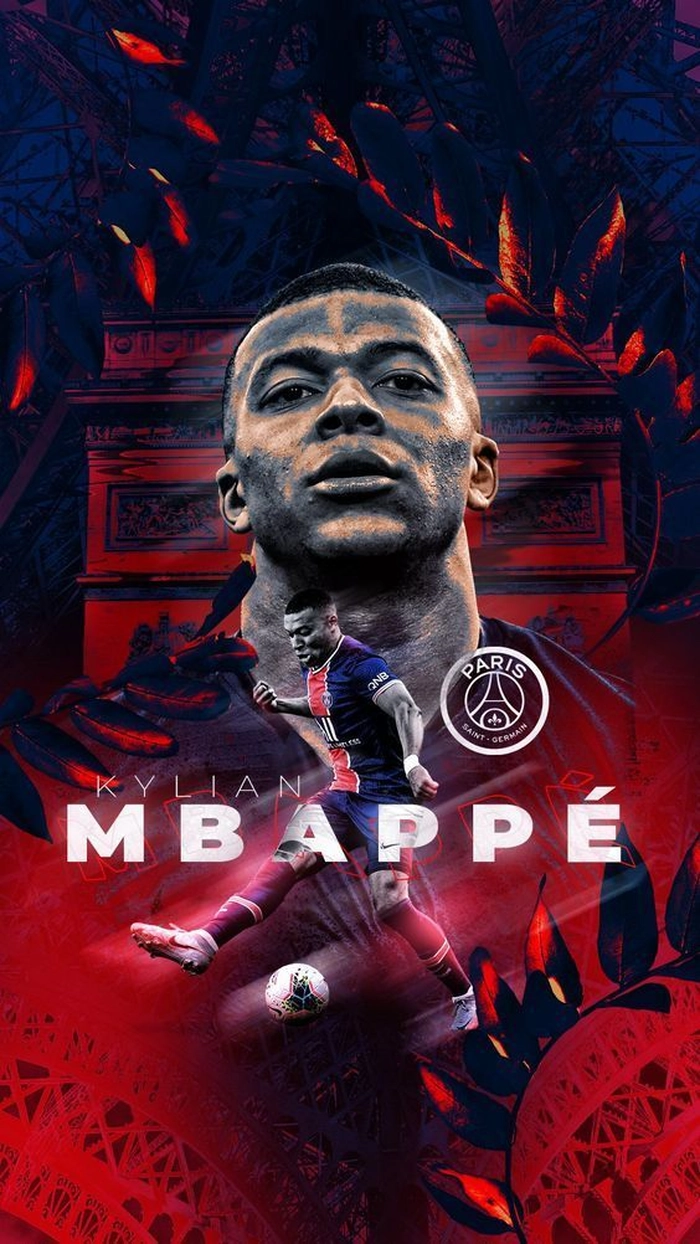 Ảnh Mbappé đẹp lung linh ngoài sân cỏ