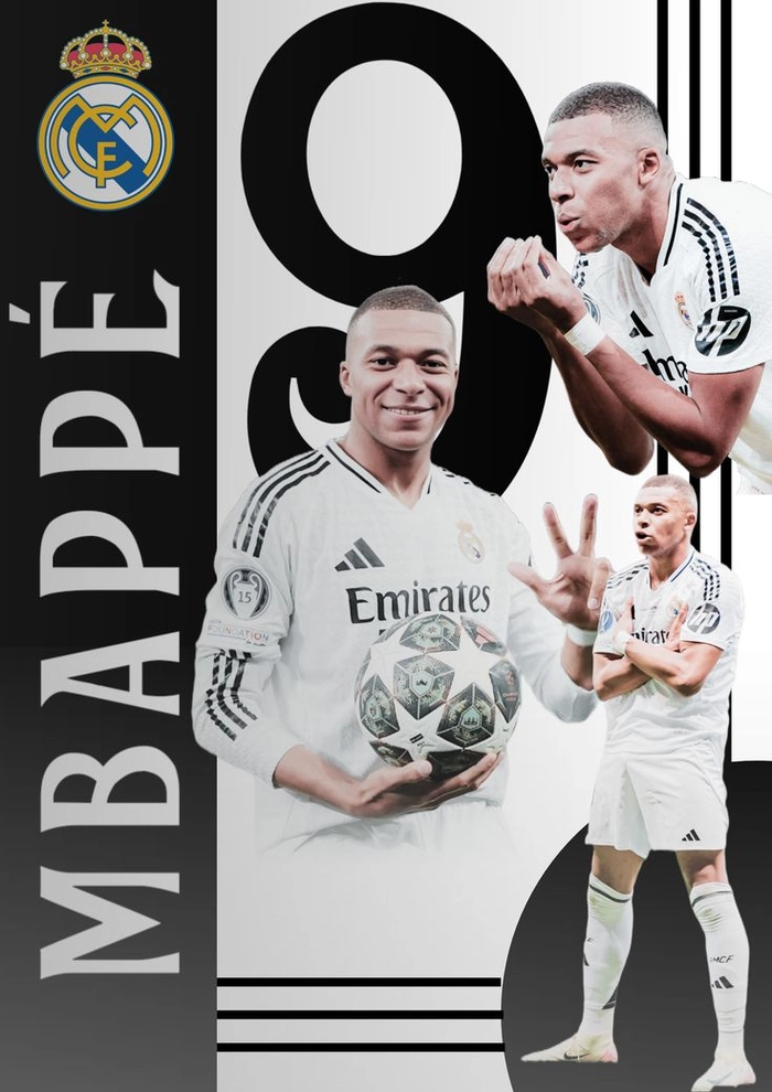 Ảnh Mbappé thi đấu mãn nhãn