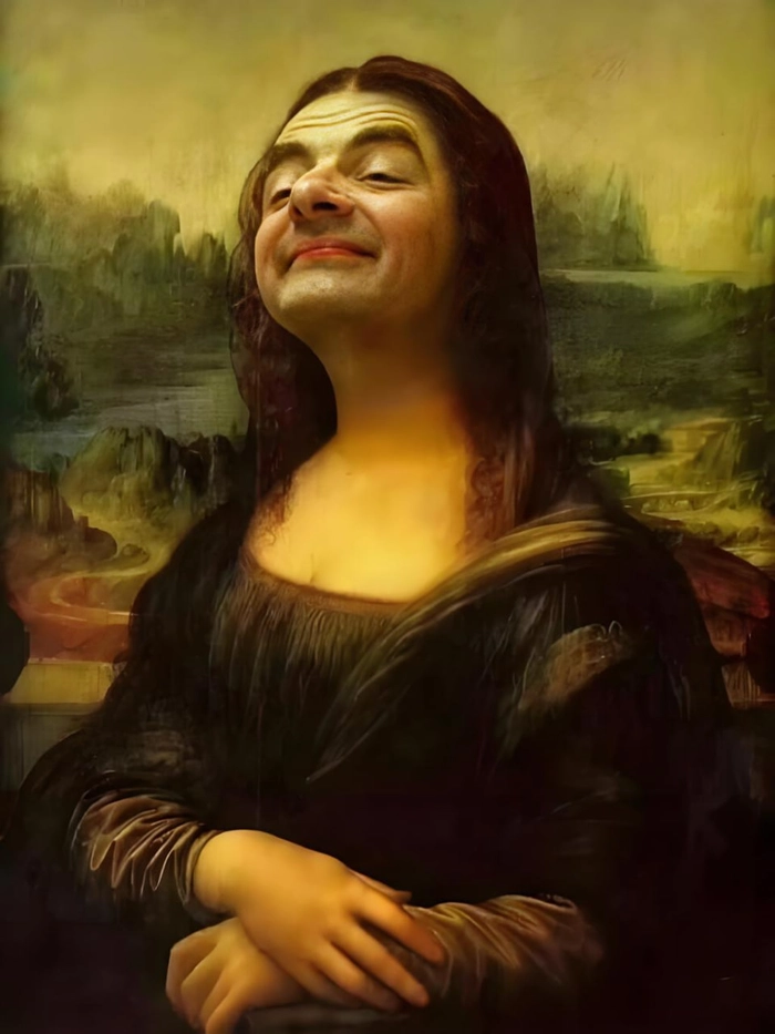 Ảnh Mona Lisa chế bá đạo mạng xã hội