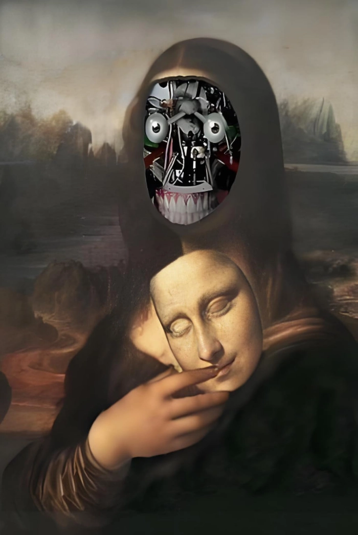 Ảnh Mona Lisa chế cười khó đỡ