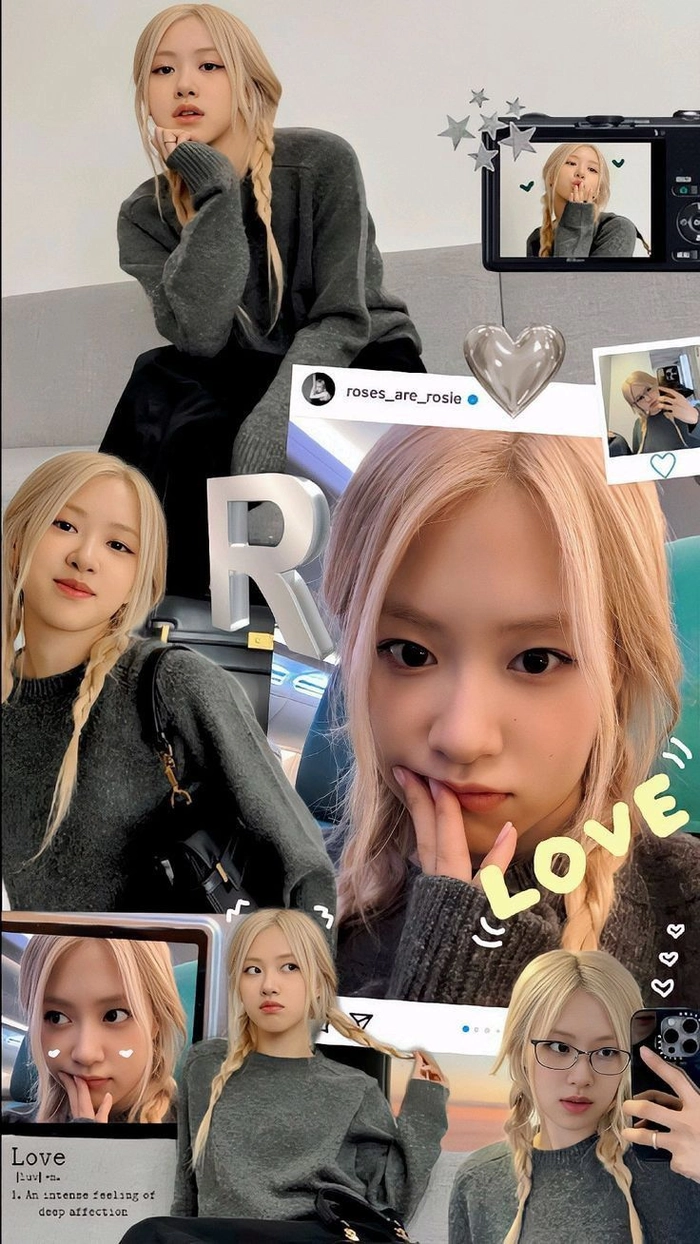 Ảnh Rosé Blackpink làm hình nền ấn tượng