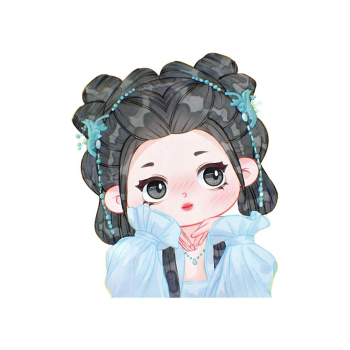 Ảnh Triệu Lộ Tư chibi ngọt ngào