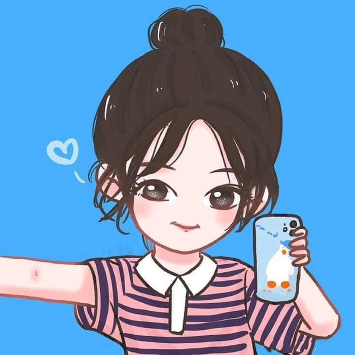 Ảnh Triệu Lộ Tư chibi rạng rỡ