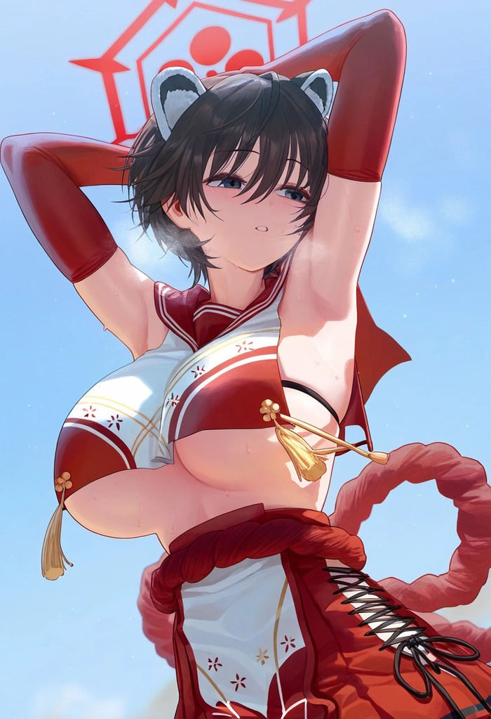 Ảnh Tsubaki Kasuga Blue Archive cuốn hút