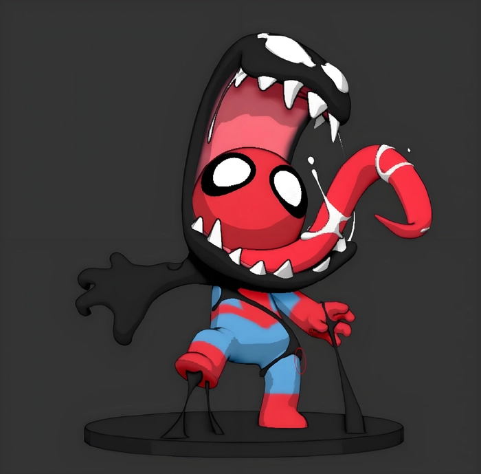 Ảnh Venom chibi đáng yêu