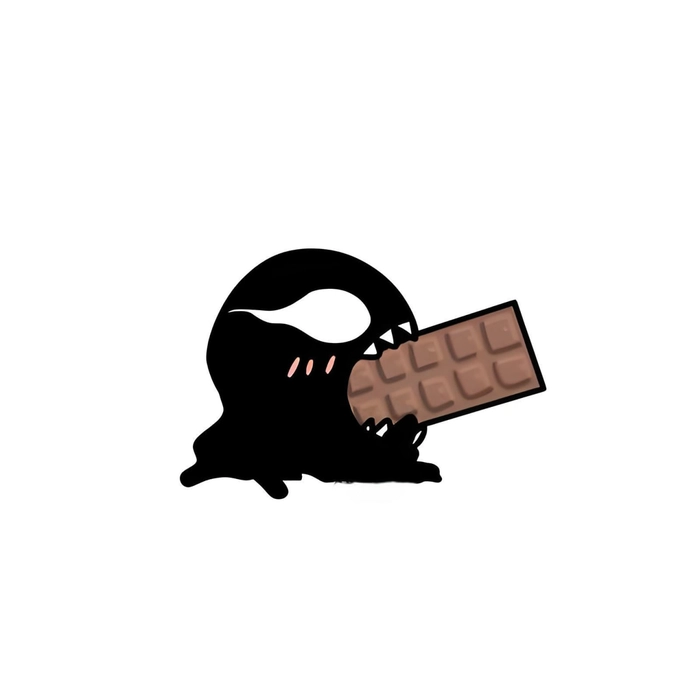 Ảnh Venom chibi hài hước