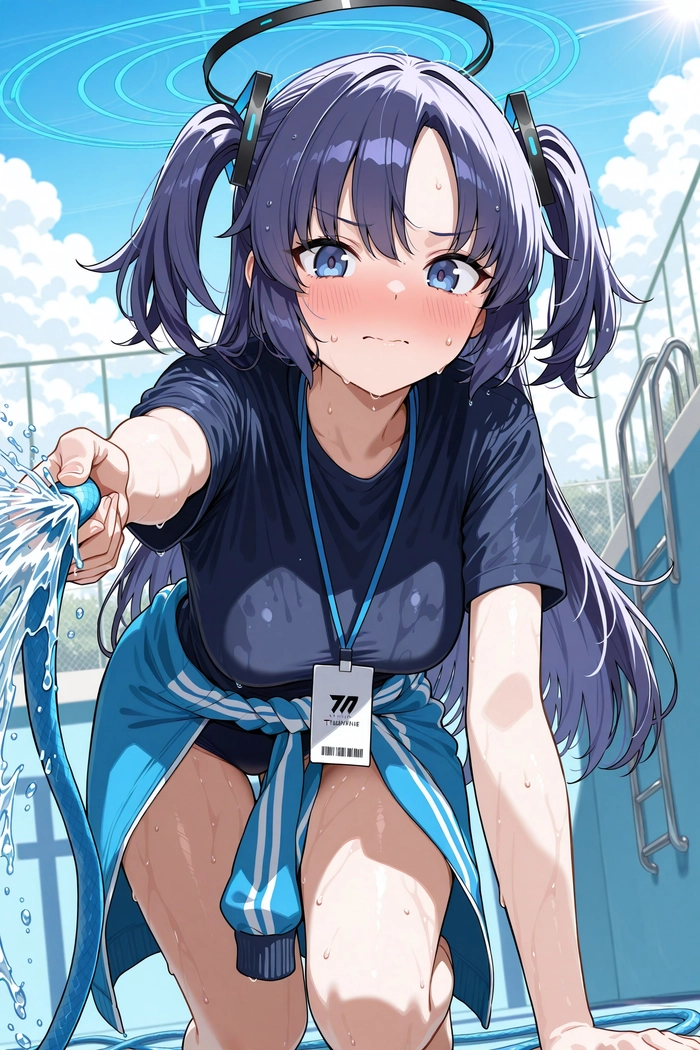 Ảnh Yuuka Blue Archive đẹp khó quên