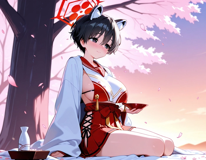 Ảnh anime Tsubaki Blue Archive full HD