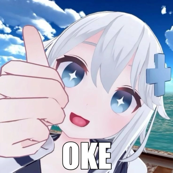 Ảnh anime meme đáng yêu cute