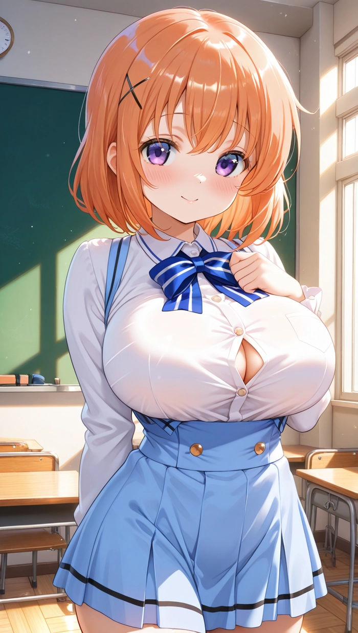 Ảnh anime nữ tóc ngắn lạnh lùng cuốn hút