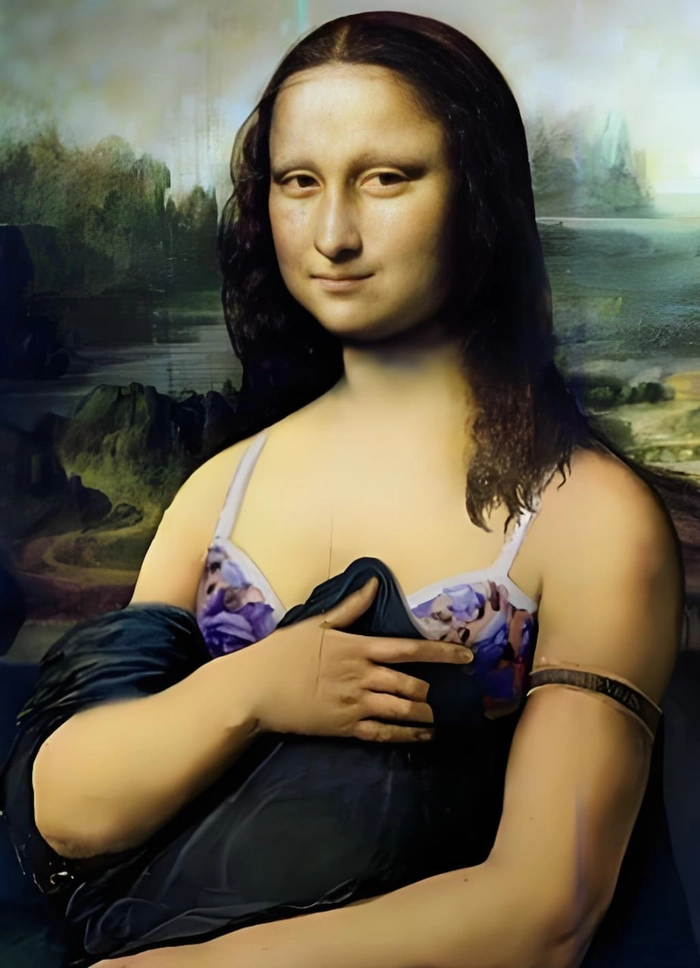 Ảnh chế Mona Lisa hài hước khó đỡ