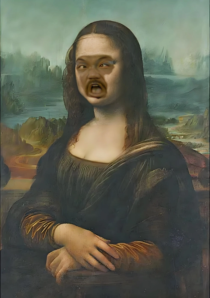 Ảnh chế Mona Lisa meme cực chất