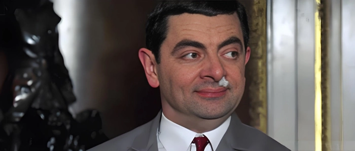 Ảnh chế meme Mr Bean cười thả ga