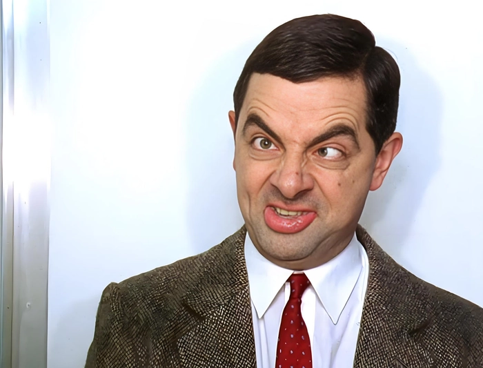 Ảnh chế meme Mr Bean cười xỉu