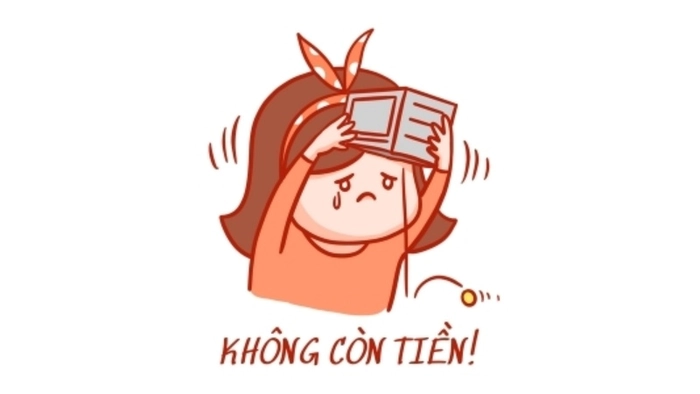 Ảnh chế meme hết tiền