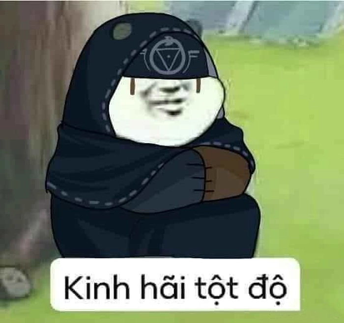 Ảnh chế meme sợ hãi cười ra nước mắt