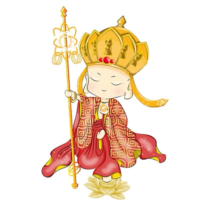 Ảnh chibi Đường Tăng siêu cute