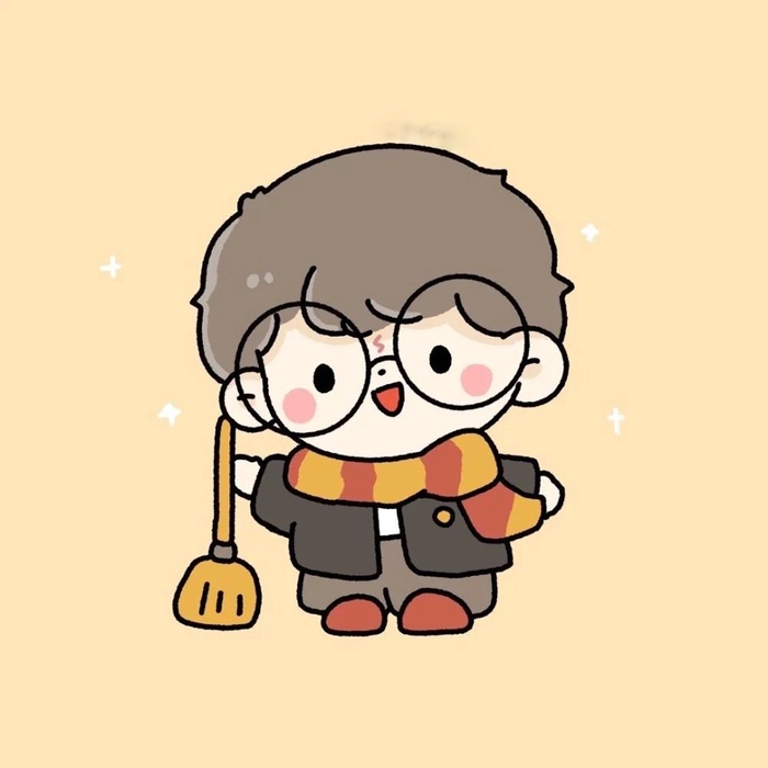 Ảnh chibi Harry Potter đáng yêu hết nấc