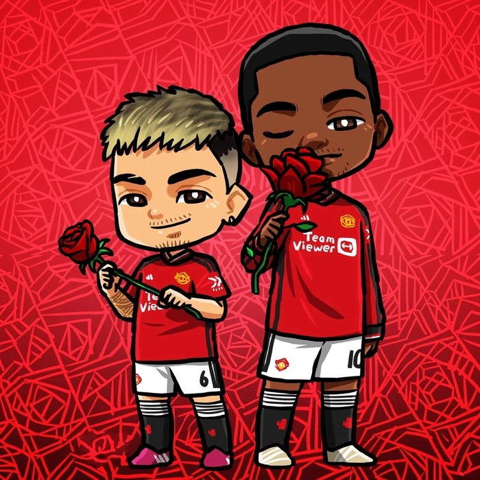 Ảnh chibi Manchester United cute hết nấc