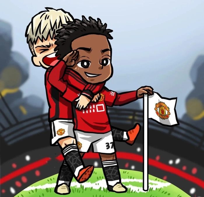 Ảnh chibi Manchester United dễ thương